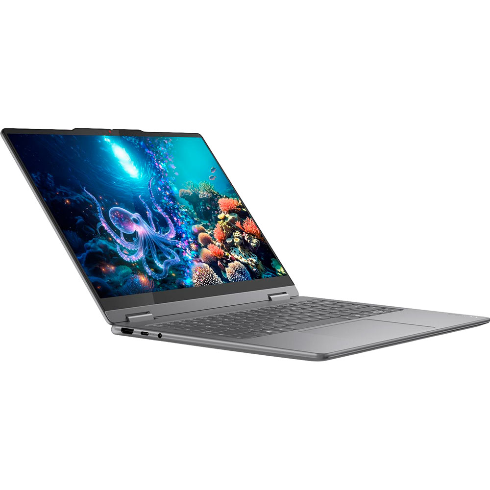 Зовнішній вигляд Ноутбук LENOVO Yoga 7 2in1 14ILL10 Luna Grey (83JQ009WRA)
