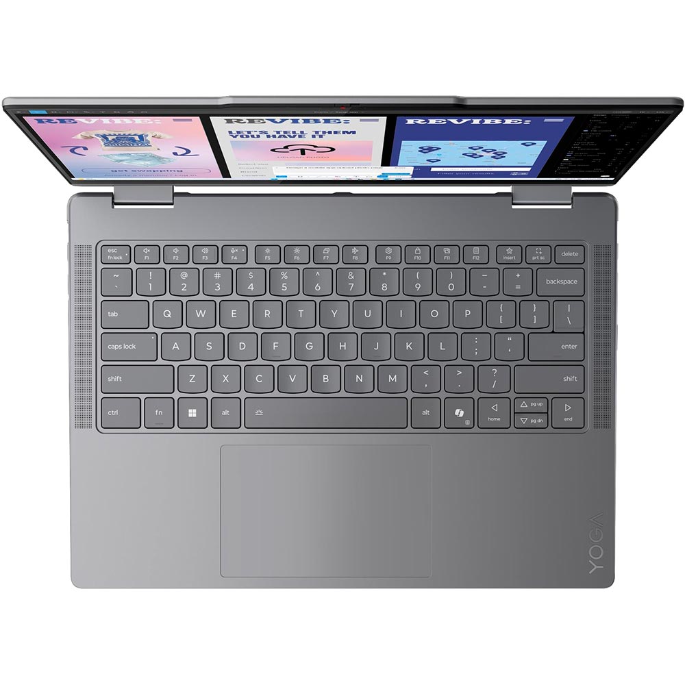 Огляд Ноутбук LENOVO Yoga 7 2in1 14ILL10 Luna Grey (83JQ009WRA)