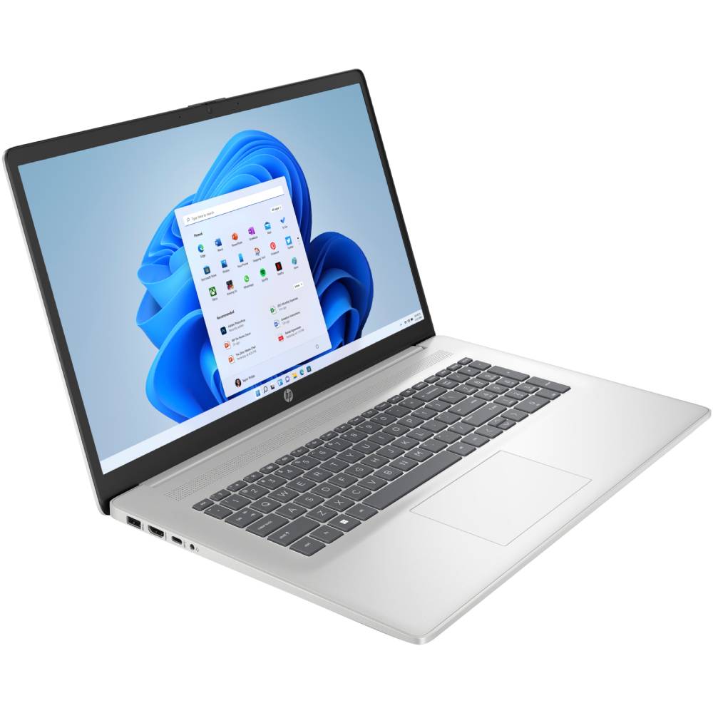 Ноутбук HP 17-cn3001ua Natural Silver (BV6B9EA) Диагональ дисплея 17.3
