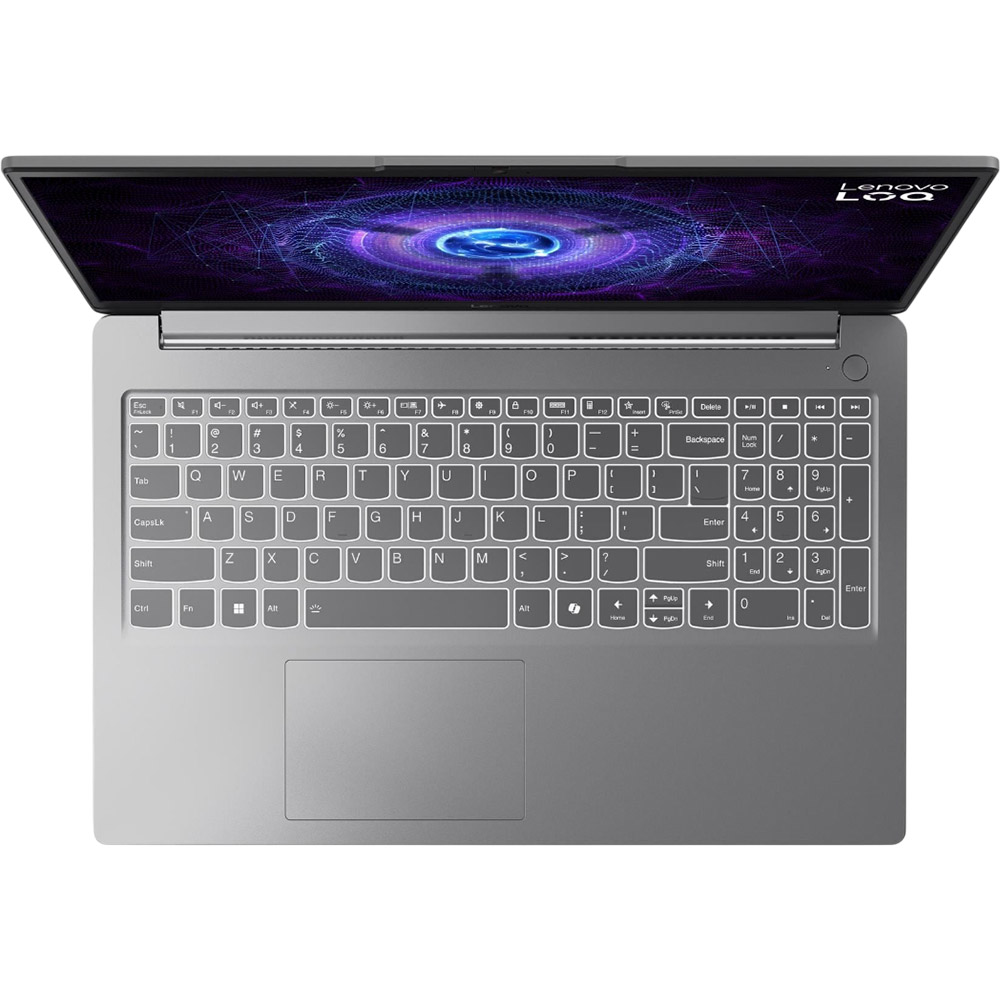 Зображення Ноутбук LENOVO LOQ 15IAX9E Luna Grey (83LK00CCRA)