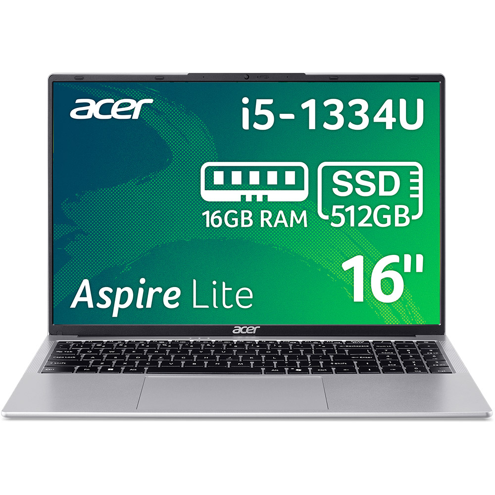 Ноутбук ACER Aspire Lite AL16-54P-51BX (NX.D76EU.002) Ноутбук ACER Aspire Lite AL16-54P-51BX (NX.D76EU.002)