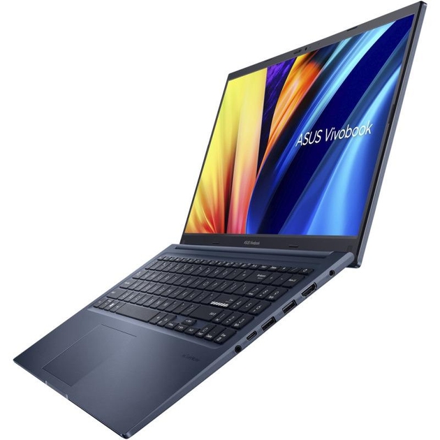 Зовнішній вигляд Ноутбук ASUS Vivobook 15 X1502VA-BQ491 Quiet Blue (90NB10T1-M00MP0)