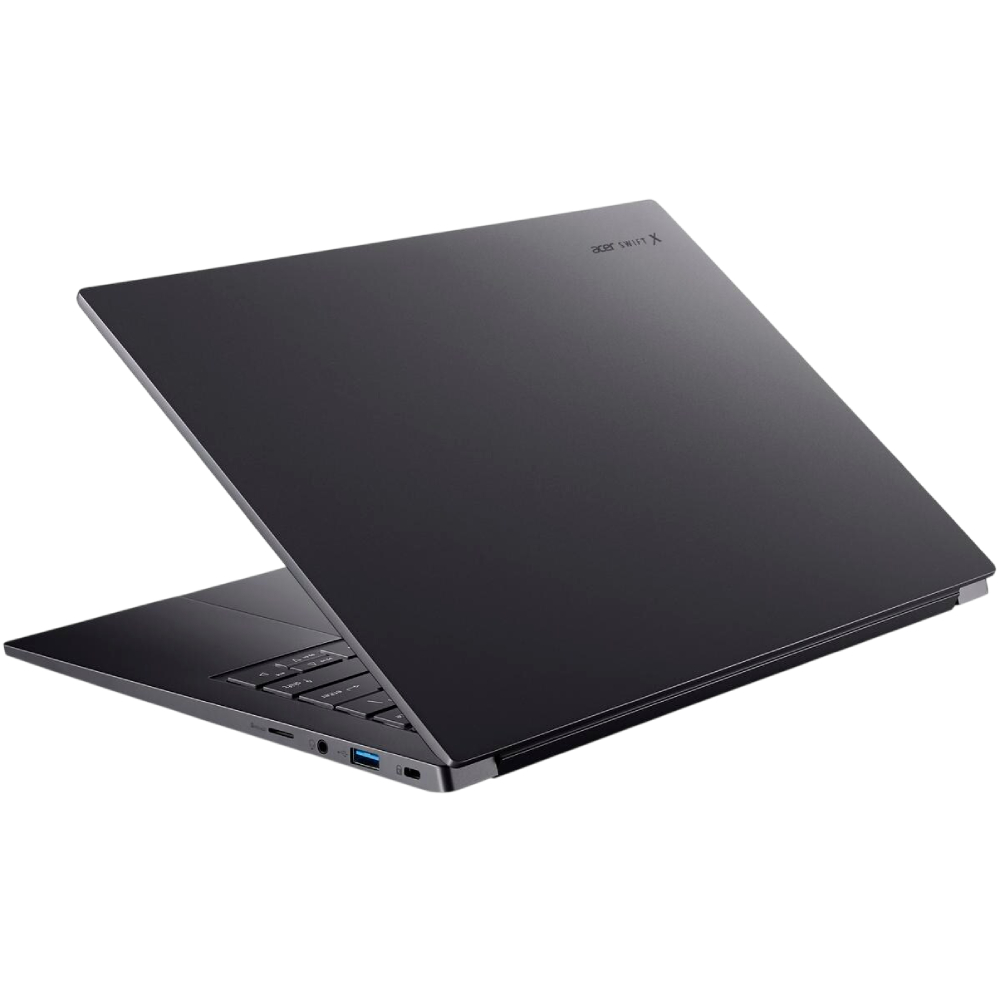 Внешний вид Ноутбук ACER Swift X 14 SFX14-73G-76Z3 Titanium Gray (NX.J82EU.005)