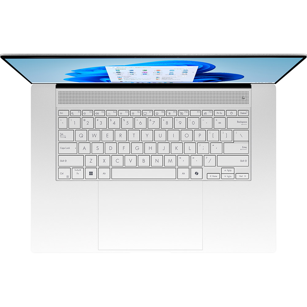 Зовнішній вигляд Ноутбук ASUS Zenbook S 16 UM5606KA-RK017W Scandinavian White (90NB1522-M000K0)