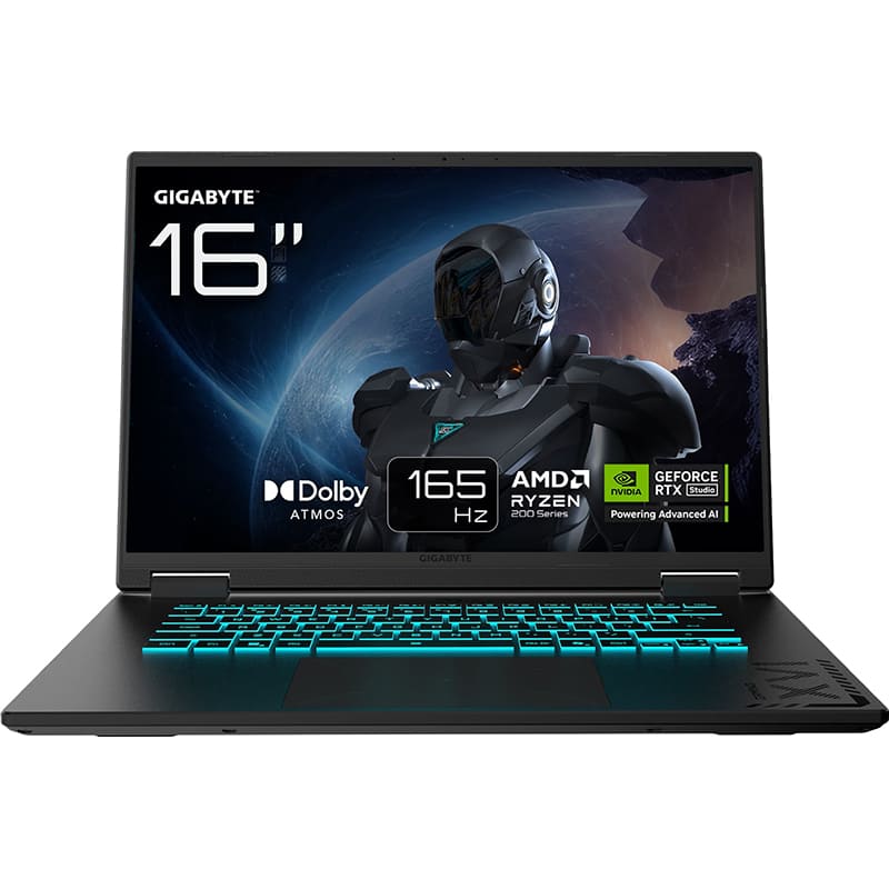 Ноутбук GIGABYTE Gaming A16 3VH Black Steel (3VHK3UA864SD)