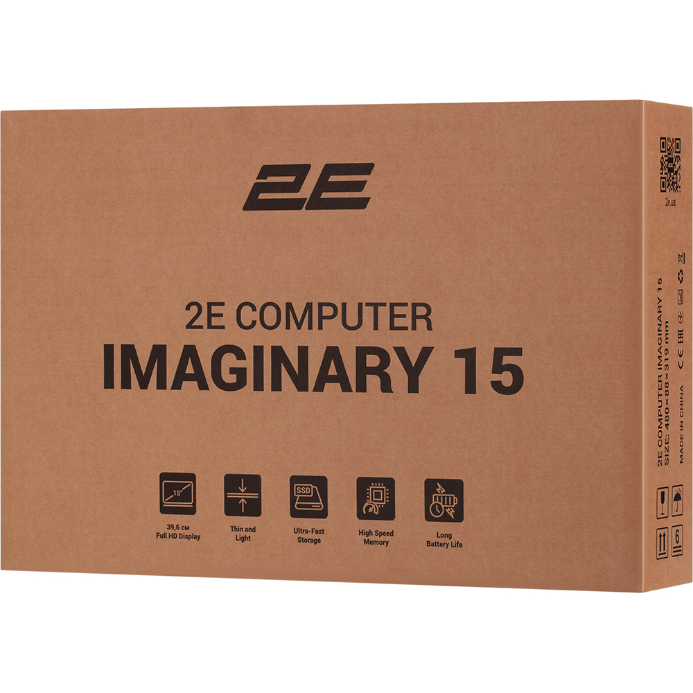 Фото 15 Ноутбук 2E Imaginary 15 Black (NL57AU-15UA08-W11EDU6)