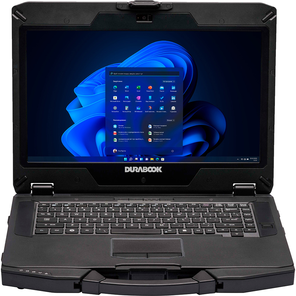 Ноутбук DURABOOK S14 Standard Black (S4E2R3AA3BXE)