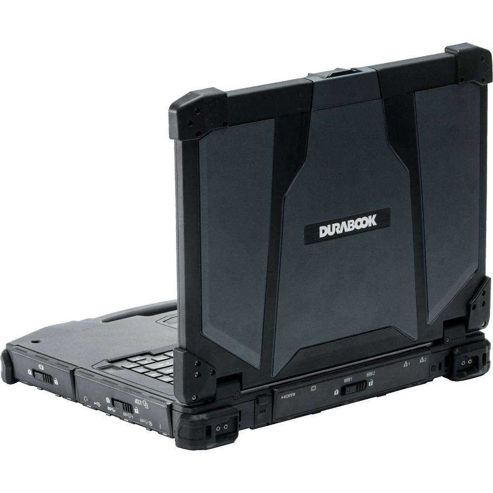 Зовнішній вигляд Ноутбук DURABOOK Z14I Basic Black (Z4E2R3DE3BXX)