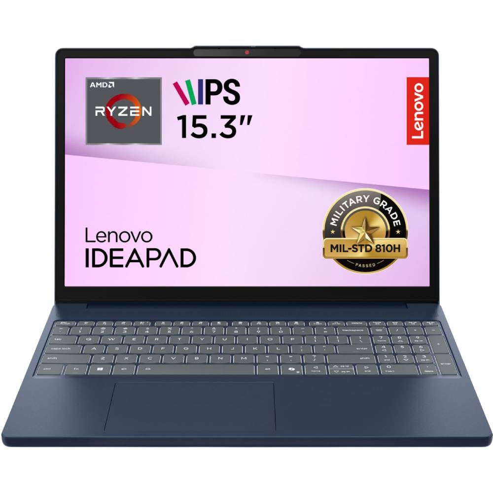 Ноутбук Lenovo Ideapad Slim 3 15ARP10 Cosmic Blue (83K700AERA)