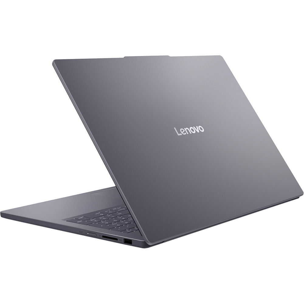 Зовнішній вигляд Ноутбук Lenovo Ideapad Slim 3 16ARP10 Luna Gray (83K8005HRA)