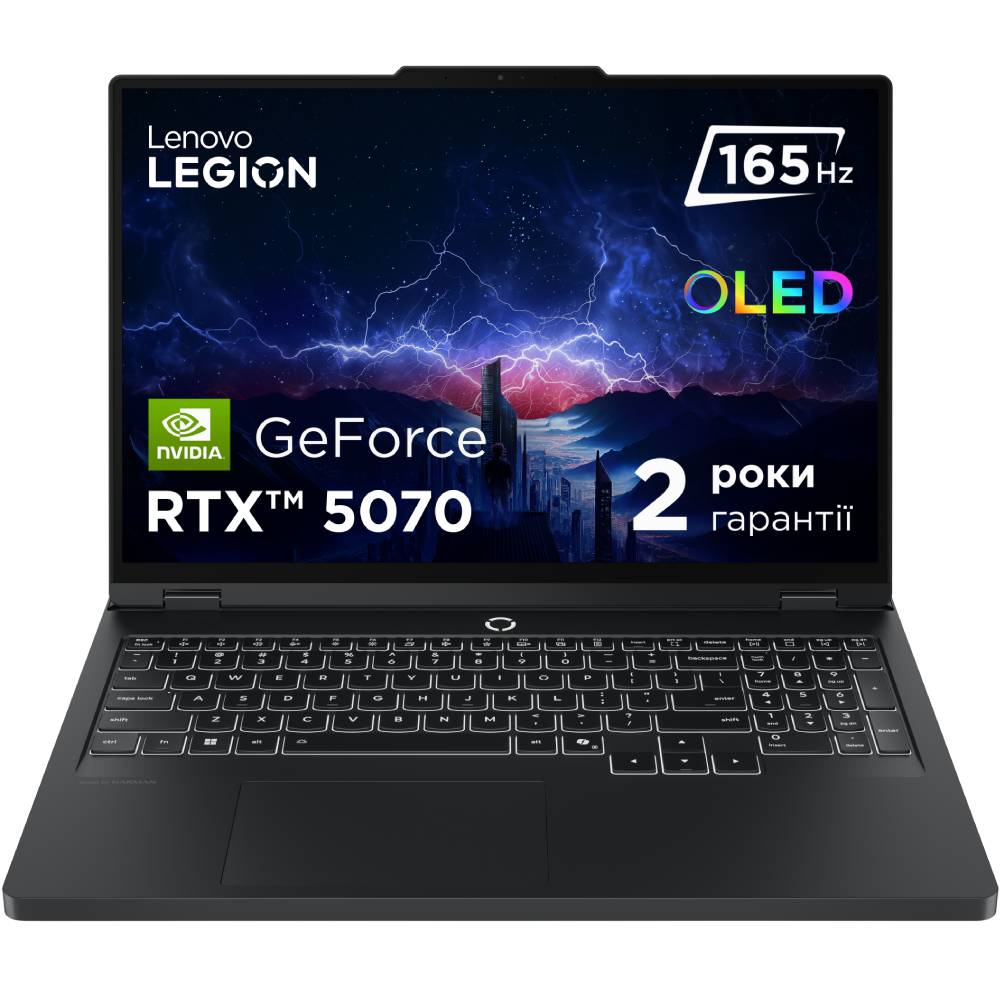 Игровой ноутбук LENOVO Legion Pro 5 16IAX10 Eclipse Black (83F30072RA)