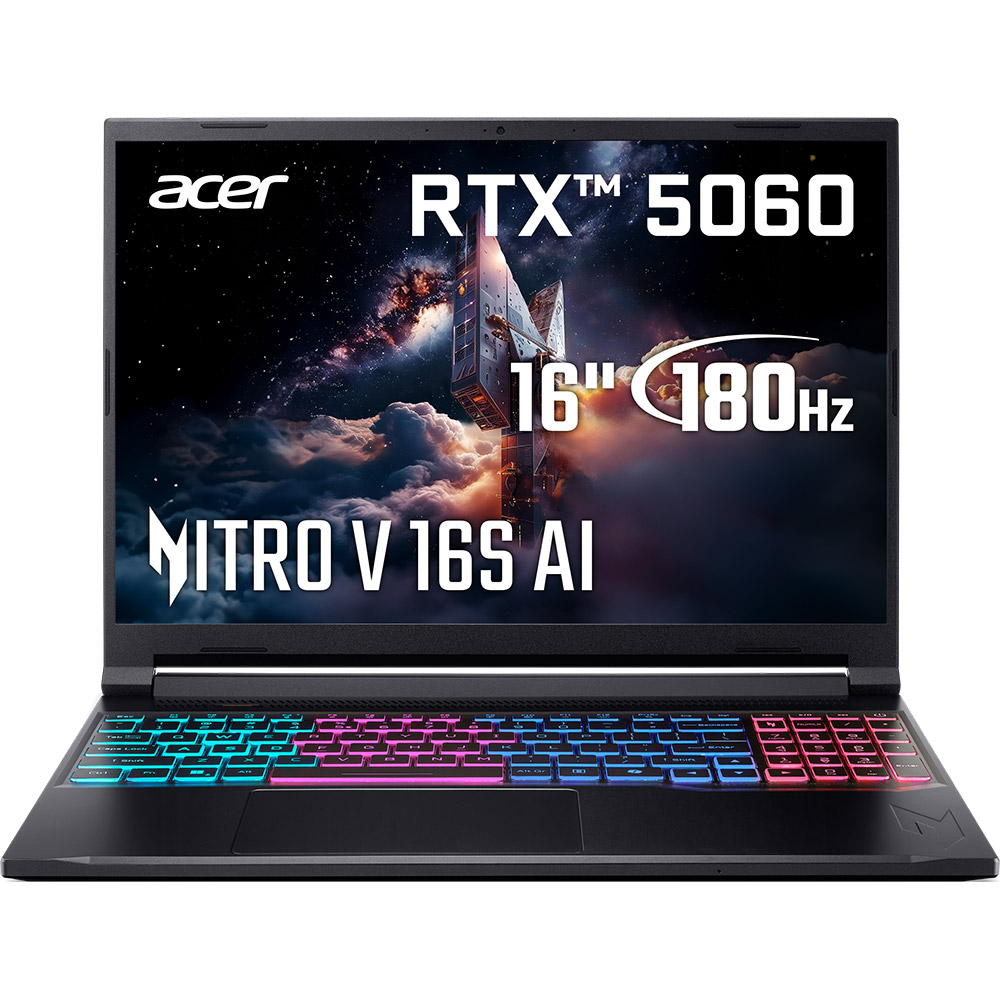 Ноутбук ACER Nitro V 16S AI ANV16S-41-R3B2 Obsidian Black (NH.U03EU.005)