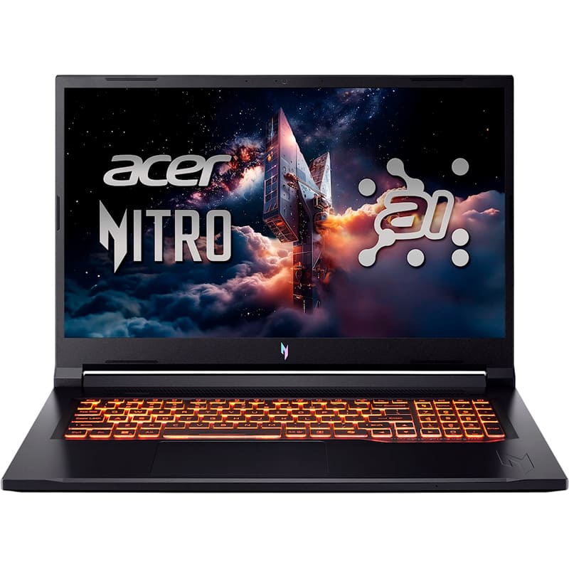 Ноутбук ACER Nitro V 17 AI ANV17-41-R0X6 Obsidian Black (NH.QZKEU.004)