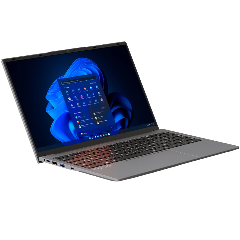Ноутбук PIXUS Link Grey (4897058531961) Диагональ дисплея 15.6