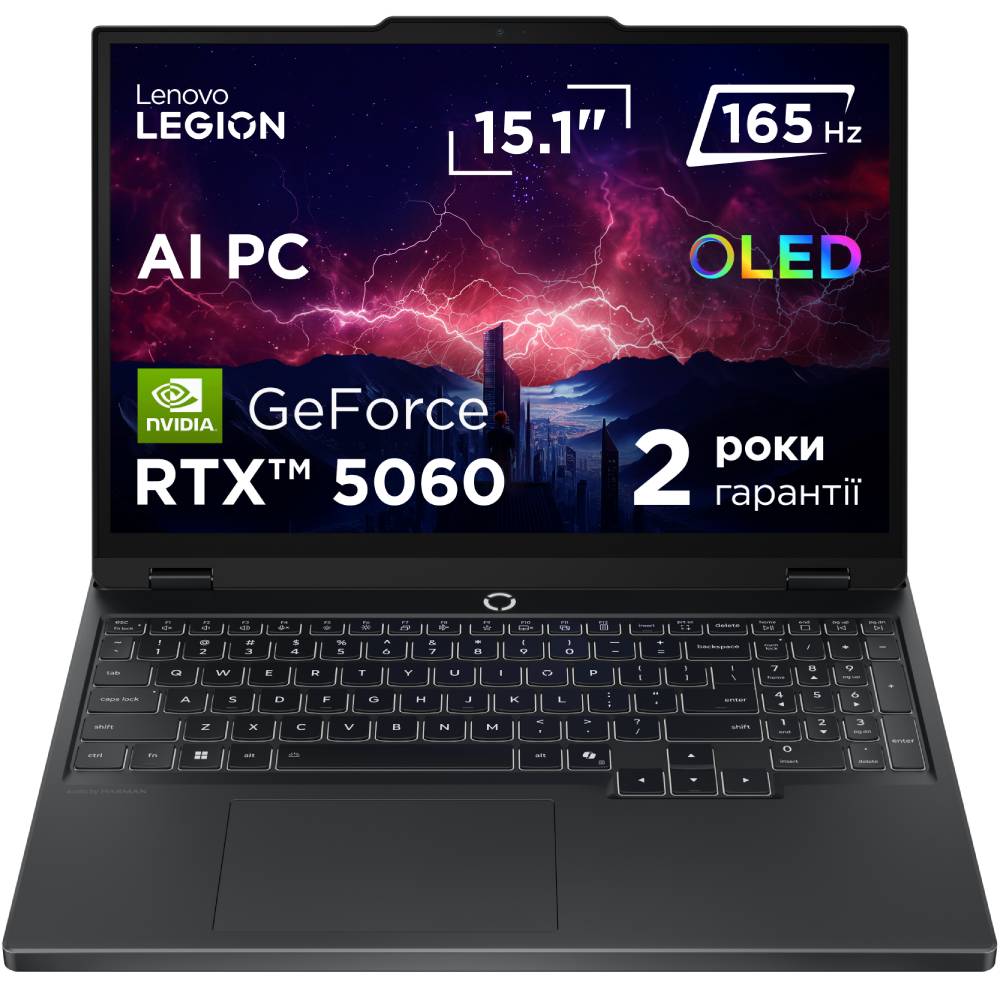 Ноутбук LENOVO Legion 5 15AHP10 Eclipse Black (83M00069RA)