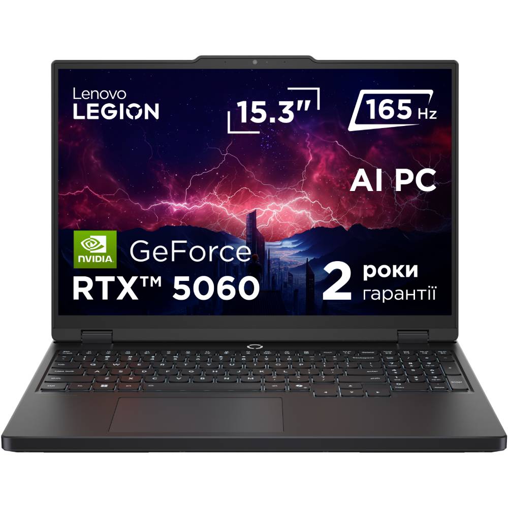 Игровой ноутбук LENOVO Legion 5 15AHP10 Eclipse Black (83M00068RA)