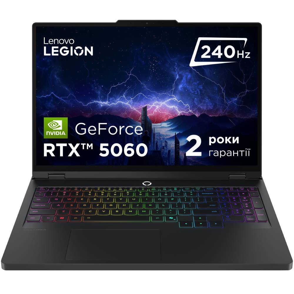 Игровой ноутбук LENOVO Legion Pro 5 16IRX10 Eclipse Black (83NN005RRA)