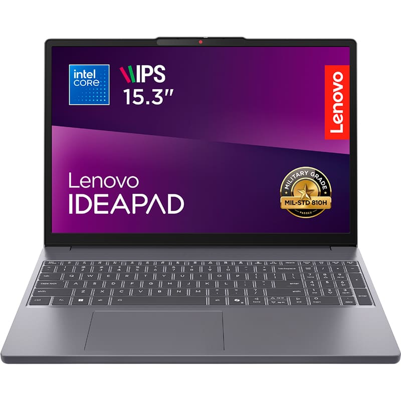 Ноутбук LENOVO IdeaPad Slim 3 15IRU10 Luna Grey (83KD0010RA)
