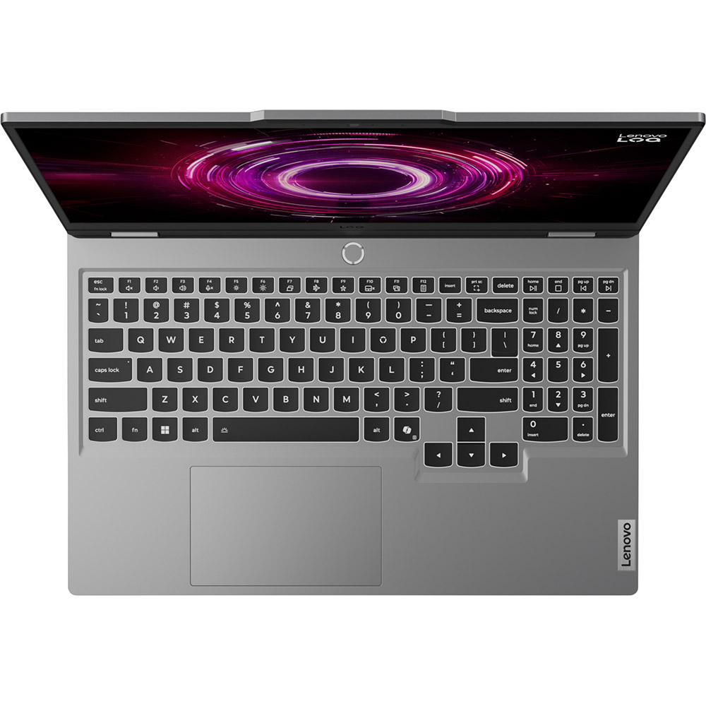 Внешний вид Ноутбук LENOVO LOQ 15AHP10 Luna Grey (83JG009ARA)