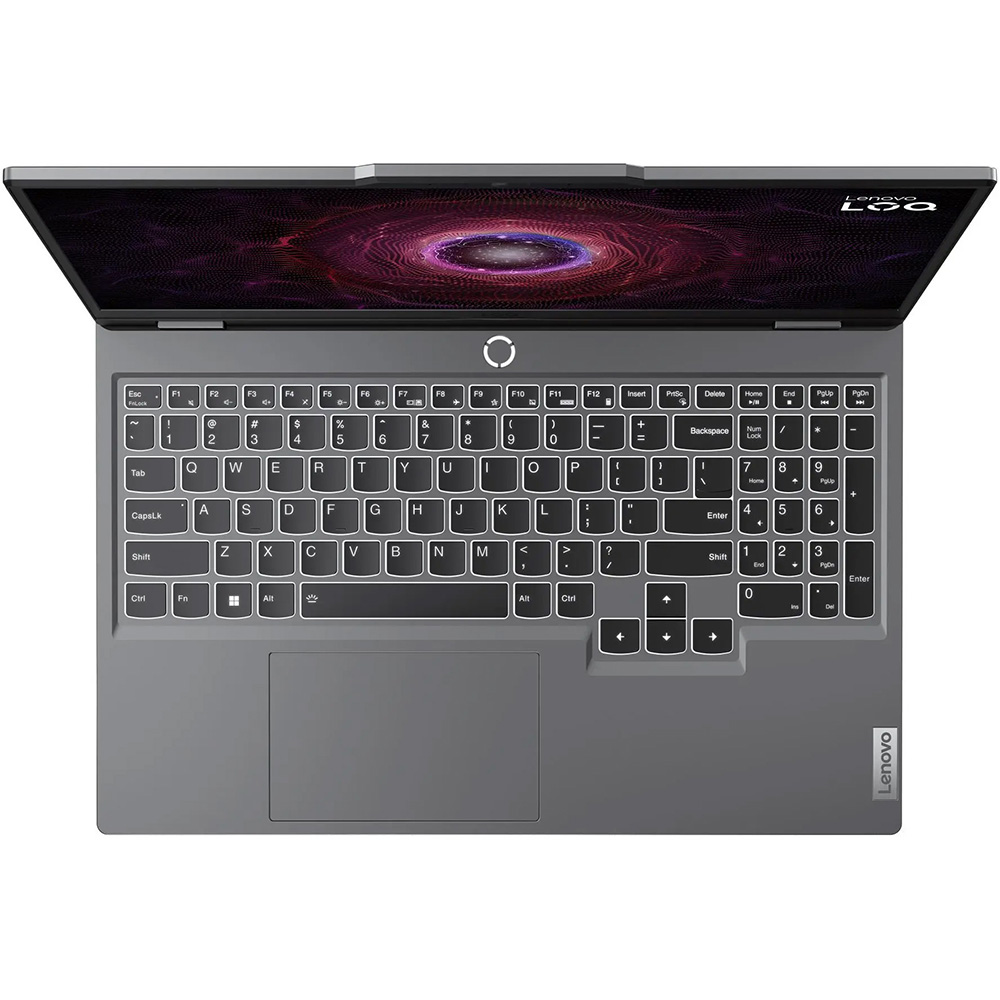 Внешний вид Ноутбук LENOVO LOQ 15ARP9 Luna Gray (83JC00NTRA)