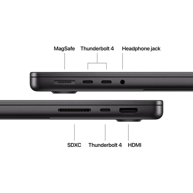 Фото Ноутбук APPLE MacBook Pro M5 14' 24/1TB Space Black (MDE34UA/A)