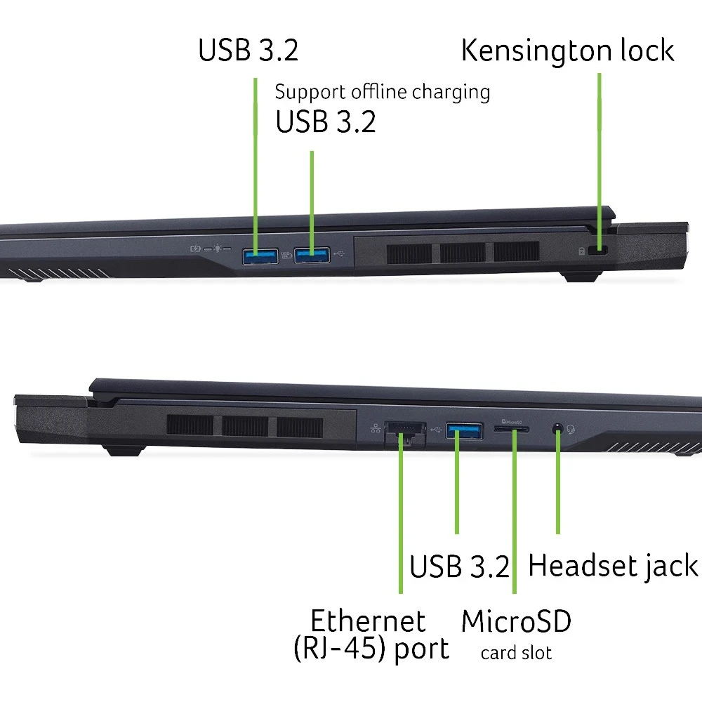 В Україні Ноутбук ACER Predator Helios Neo 16 AI PHN16-73-97UZ Abyssal Black (NH.QVUEU.00B)