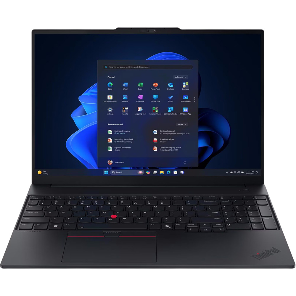 Ноутбук Lenovo ThinkPad E16 Gen 3 Black (21TGS08K00)