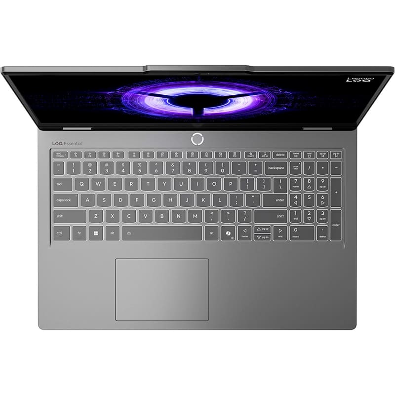 Зовнішній вигляд Ноутбук LENOVO LOQ Essential 15IRX11 Luna Grey (83SC002HRA)