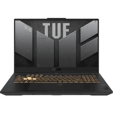 с подсветкой клавиатуры Ноутбук ASUS TUF Gaming F17 FX707VJ-HX004 Mecha Gray (90NR0MY5-M001U0)