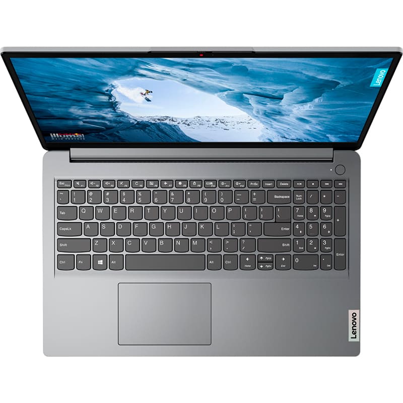 Внешний вид Ноутбук LENOVO IdeaPad 1 15IAU7 Cloud Grey (82QD00K5RA)
