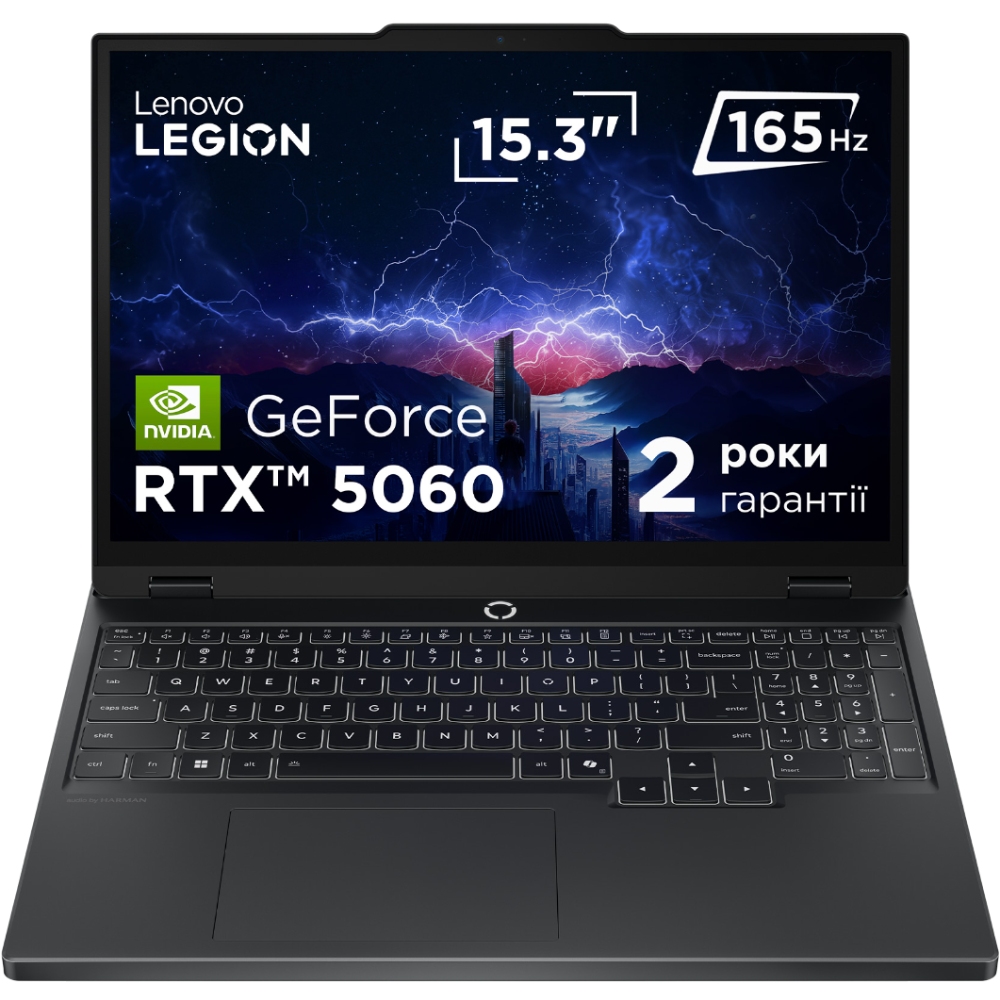 Ноутбук LENOVO Legion 5 15IRX10 Eclipse Black (83LY007KRA)