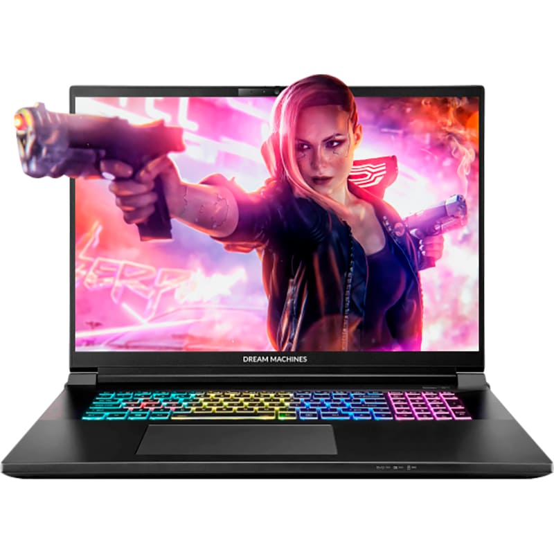 Ноутбук DREAM MACHINES RX5070TI-18 Black (RX5070TI-18UA26)