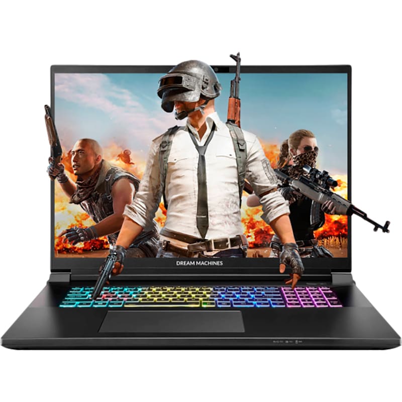 Ноутбук DREAM MACHINES RX5080-18 Black (RX5080-18UA27)