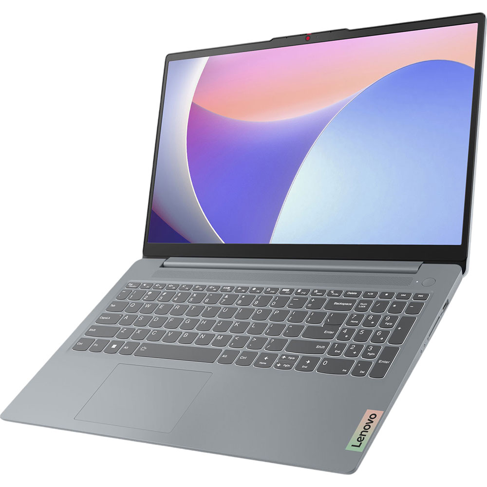 Зовнішній вигляд Ноутбук Lenovo IdeaPad Slim 3 15IAH8 Arctic Grey (83ER00NGRA)