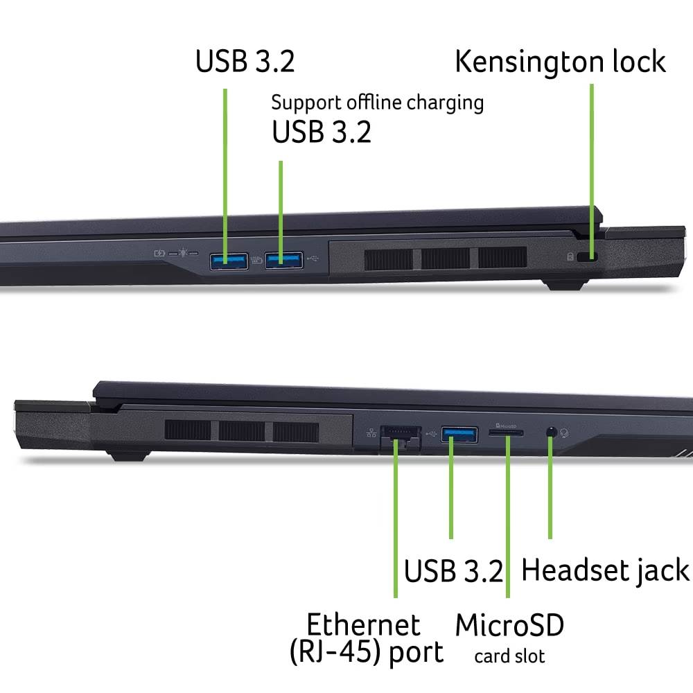 В Україні Ноутбук ACER Predator Helios Neo 18 AI PHN18-72-74K3 Black (NH.QVFEU.001)