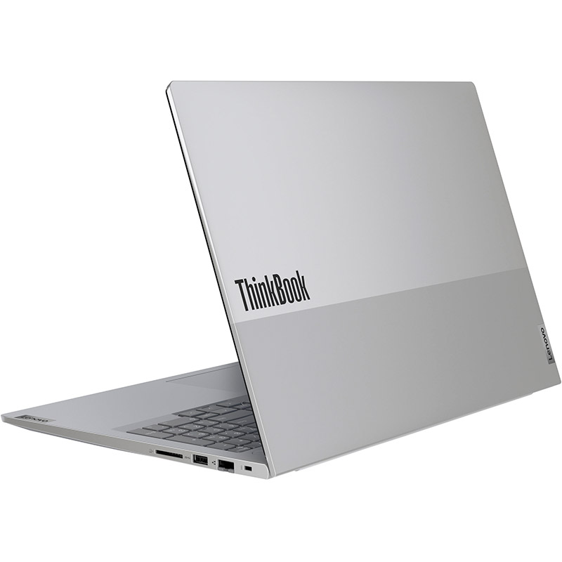 Зовнішній вигляд Ноутбук Lenovo ThinkBook 16 G7 ARP Arctic Grey (21MW000NRA)