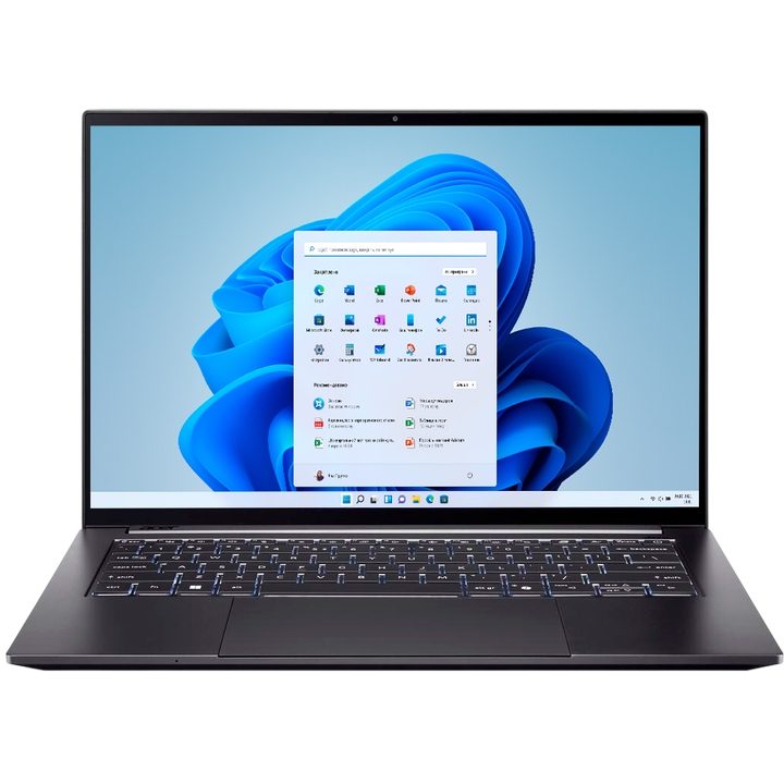 Ноутбук ACER Swift X 14 AI AMD SFX14-61G-R2SS Metallic (NX.JA7EU.004)
