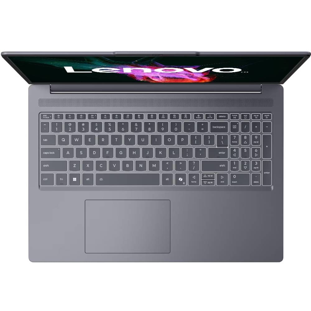 Зовнішній вигляд Ноутбук Lenovo IdeaPad Slim 3 16IRH10 Luna Grey (83K2007DRA)