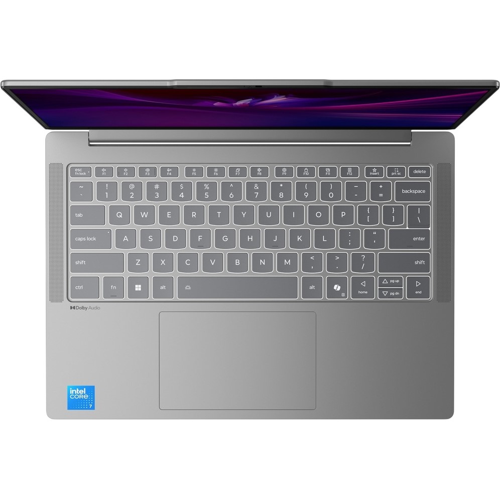 Внешний вид Ноутбук LENOVO IdeaPad Slim 5 14IRH10 Luna Grey (83HR00BARA)