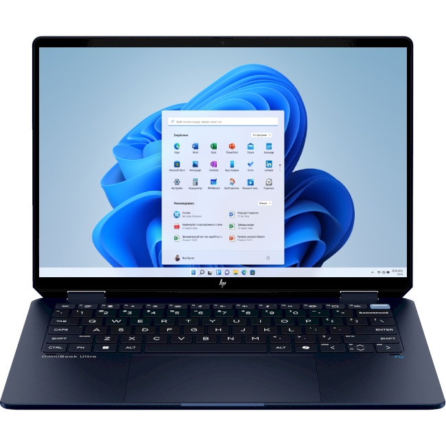 Ноутбук HP OmniBook Ultra Flipx360 14-fh0018ua Atmospheric Blue (C9RU4EA)