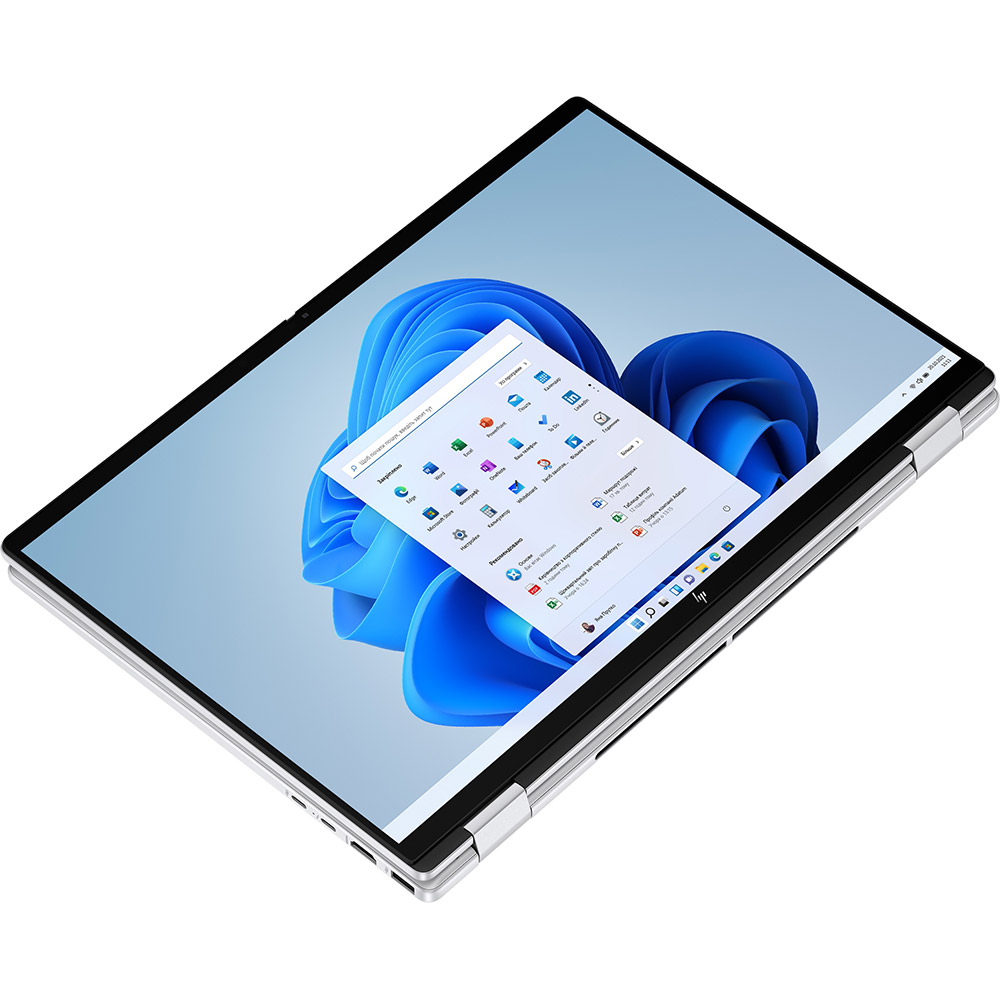 Внешний вид Ноутбук HP OmniBook X Flip x360 16-as0010ua Glacier Silver (C9RW6EA)