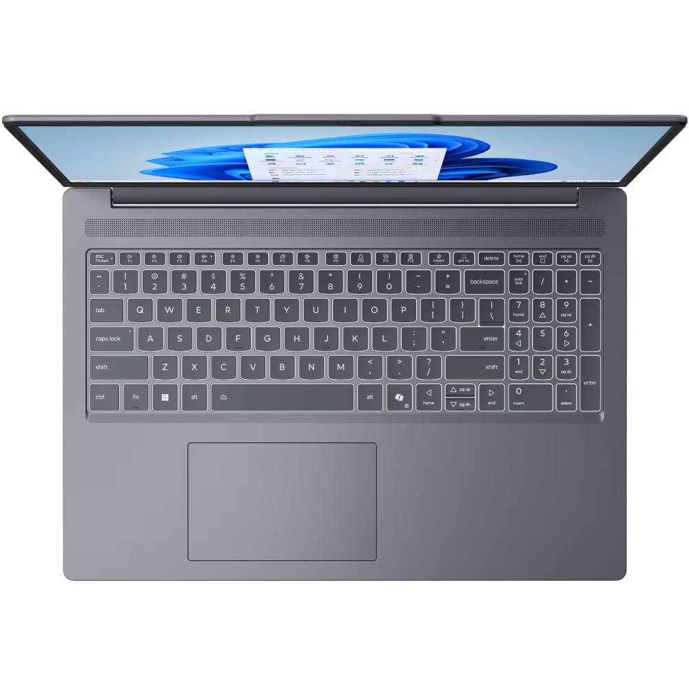 Внешний вид Ноутбук LENOVO IdeaPad Slim 3 16IRH10 Luna Grey (83K2008RRA)