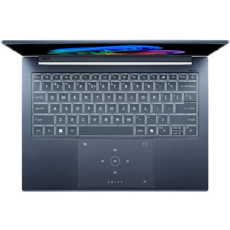 Зовнішній вигляд Ноутбук ACER Swift Go 14 Al SFG14-75 Blue (NX.JNBEU.003)
