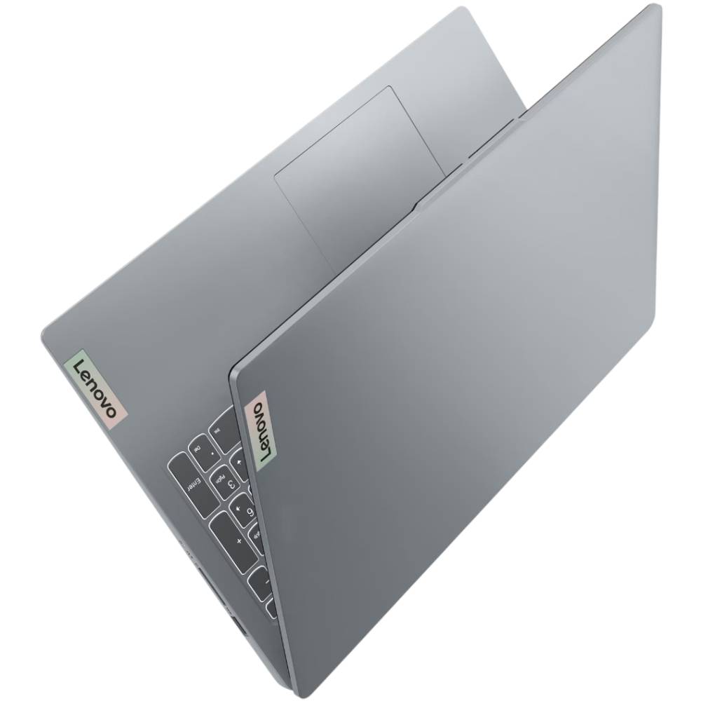 В Україні Ноутбук Lenovo IdeaPad Slim 3 15AMN8 Arctic Grey (82XQ012JRA)
