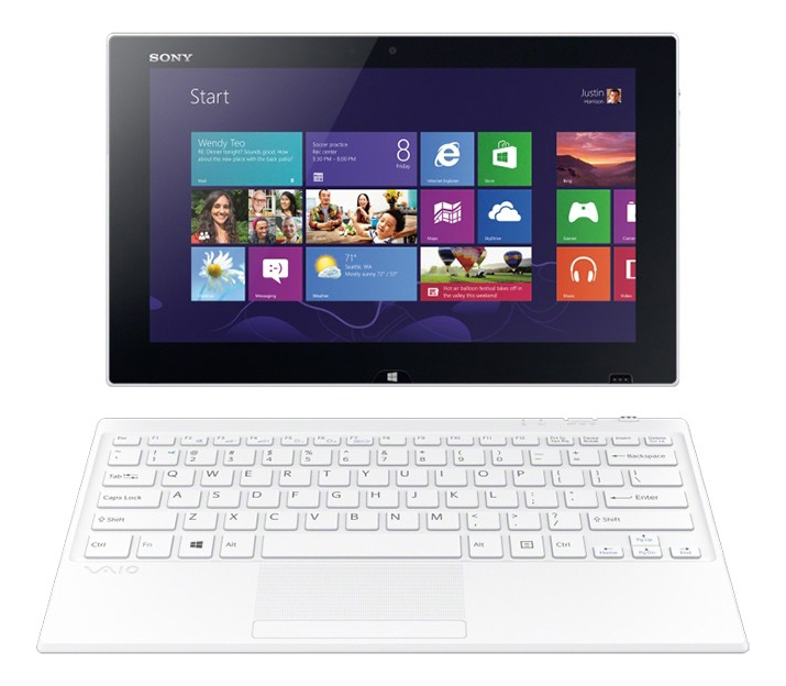 Ультрабук SONY VAIO SVT1122X9RW.RU3 (white)