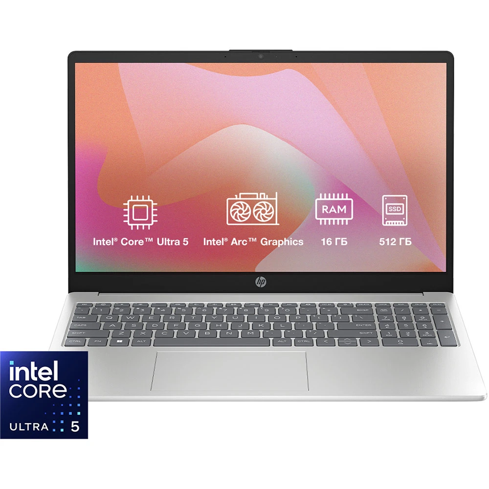 Ноутбук HP 15-fd1176ua Glacier silver (CV4D0EA) ᐉ купити в