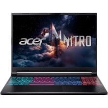 с матовым экраном Ноутбук ACER Nitro V 16S AI ANV16S-61-R9MB Obsidian Black (NH.QXNEU.004)