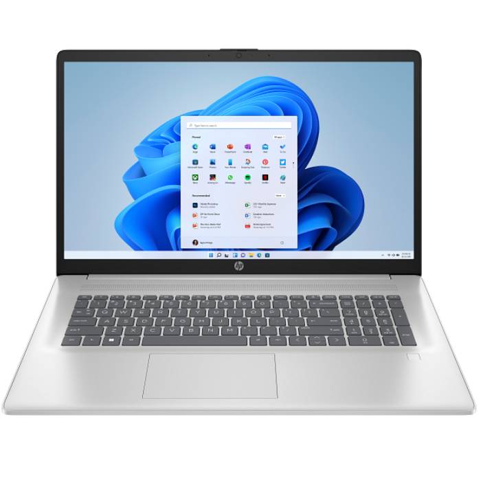 Ноутбук HP 17-CN4049ua Natural Silver (D06HCEA)