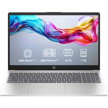 з інтегрованою відеокартою Ноутбук HP Laptop 15-fc0224ua Natural Silver (D16C9EA)