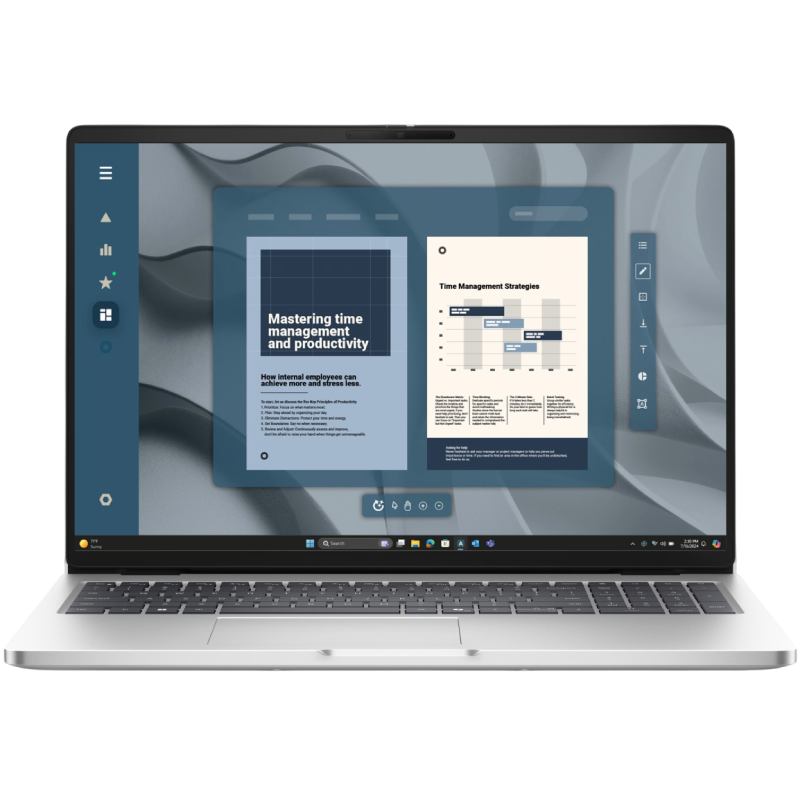 Ноутбук DELL Pro 16 Platinum Silver (BTO106PC16250UA_UBU) Тип матрицы IPS